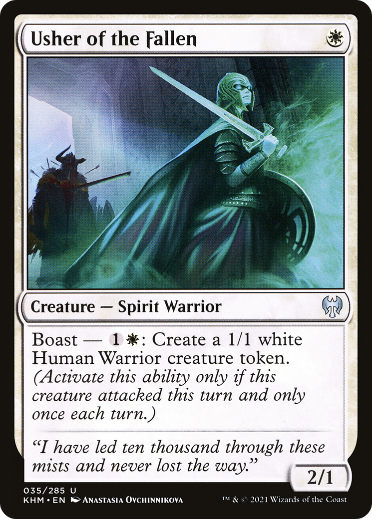 Image of Usher of the Fallen (KHM-035) - Kaldheim