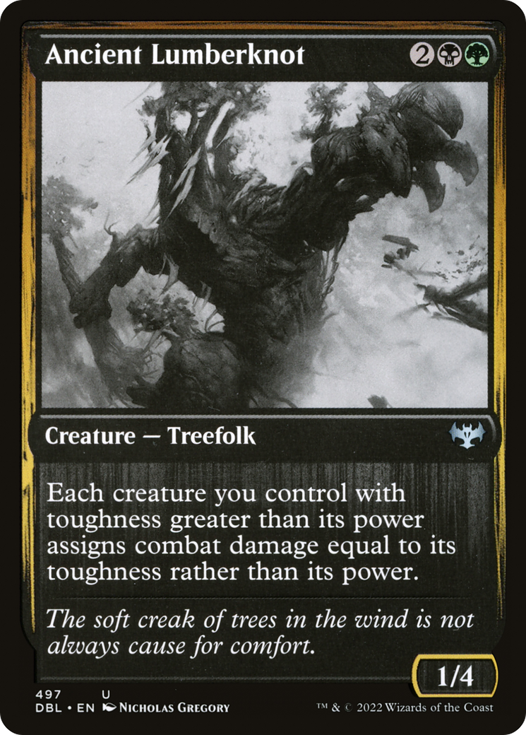 Image of Ancient Lumberknot (DBL-497) - Innistrad: Double Feature