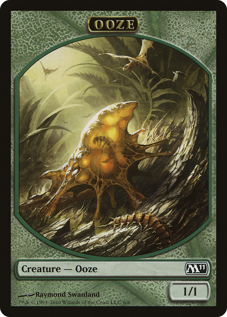 Image of Ooze Token (6) (M11-006) - Magic 2011 Tokens