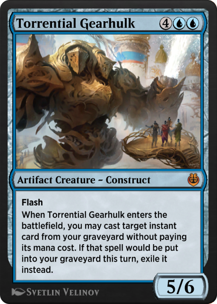 Image of Torrential Gearhulk (KLR-070) - Kaladesh Remastered