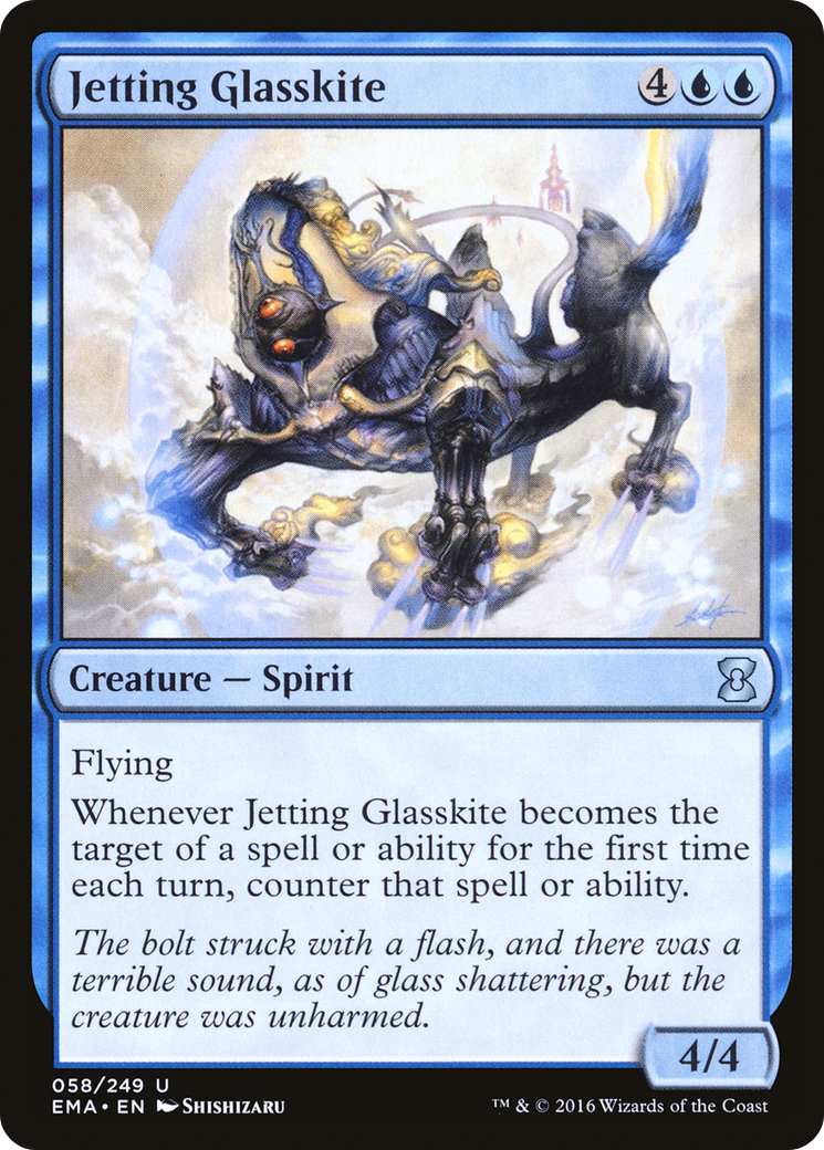 Image of Jetting Glasskite (EMA-058) - Eternal Masters