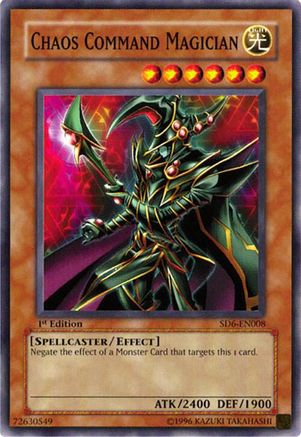 Image of Chaos Command Magician (SD6-EN008) - Structure Deck: Spellcaster's Judgment 1st Edition