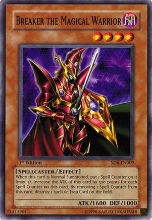 Image of Breaker the Magical Warrior (SD6-EN009) - Structure Deck: Spellcaster's Judgment 1st Edition