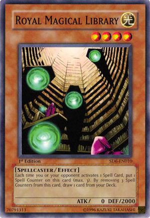 Image of Royal Magical Library (SD6-EN010) - Structure Deck: Spellcaster's Judgment Unlimited