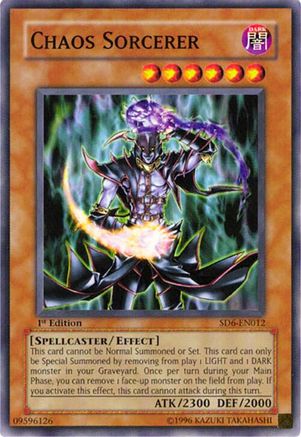 Image of Chaos Sorcerer (SD6-EN012) - Structure Deck: Spellcaster's Judgment 1st Edition