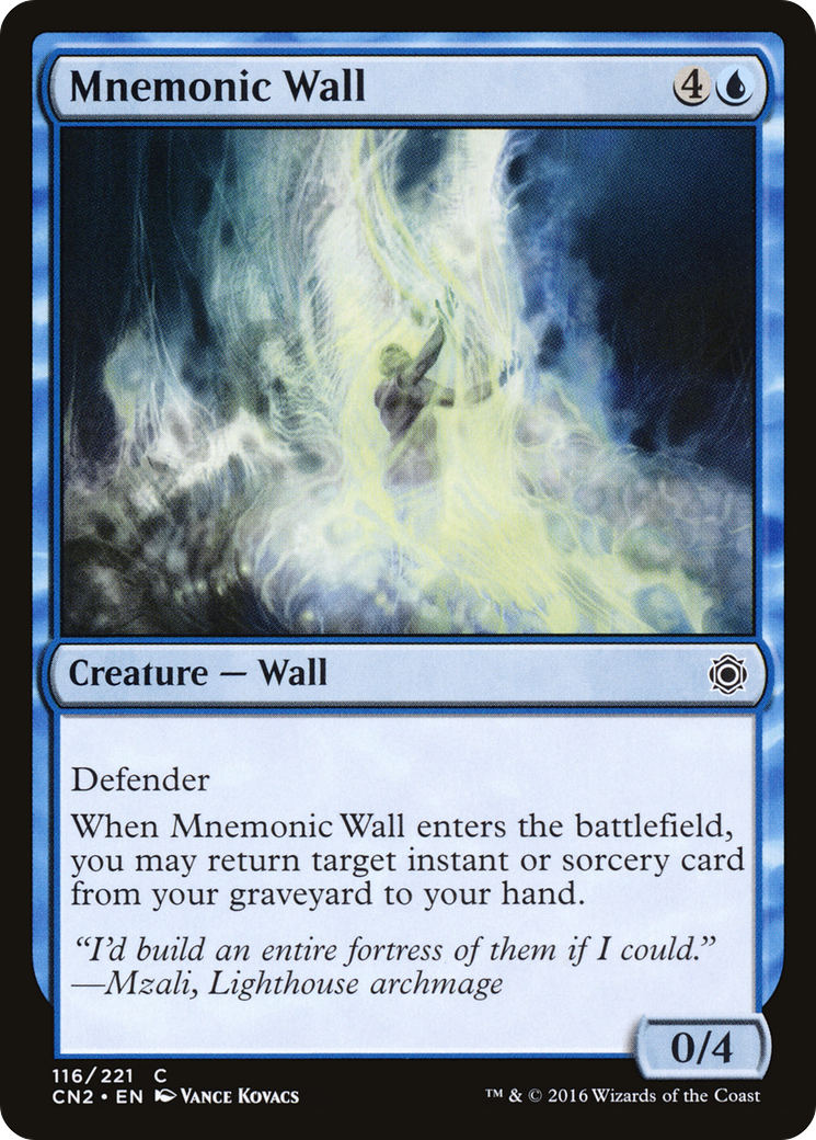 Image of Mnemonic Wall (CN2-116) - Conspiracy: Take the Crown Foil
