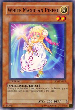 Image of White Magician Pikeru (SD6-EN013) - Structure Deck: Spellcaster's Judgment 1st Edition