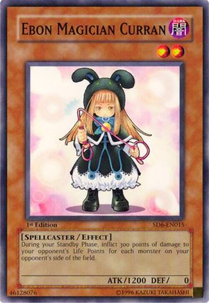 Image of Ebon Magician Curran (SD6-EN015) - Structure Deck: Spellcaster's Judgment 1st Edition