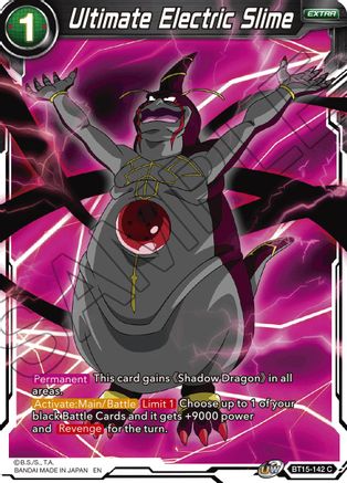 Image of Ultimate Electric Slime (BT15-142) - Saiyan Showdown Foil
