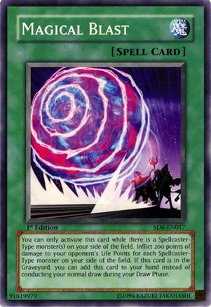 Image of Magical Blast (SD6-EN017) - Structure Deck: Spellcaster's Judgment Unlimited