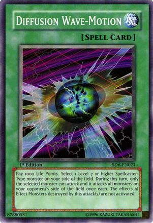 Image of Diffusion Wave-Motion (SD6-EN024) - Structure Deck: Spellcaster's Judgment Unlimited
