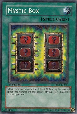 Image of Mystic Box (SD6-EN030) - Structure Deck: Spellcaster's Judgment Unlimited