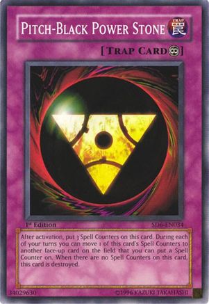 Image of Pitch-Black Power Stone (SD6-EN034) - Structure Deck: Spellcaster's Judgment 1st Edition