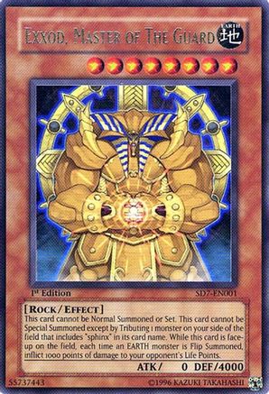 Image of Exxod, Master of the Guard (SD7-EN001) - Structure Deck: Invincible Fortress 1st Edition