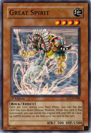 Image of Great Spirit (SD7-EN002) - Structure Deck: Invincible Fortress Unlimited