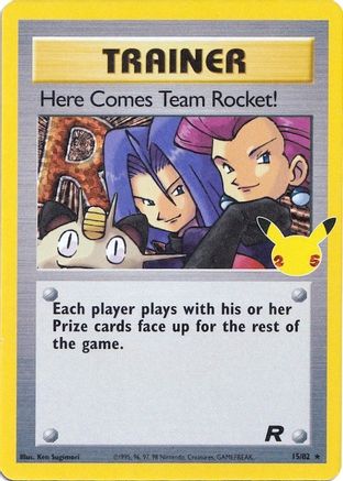 Image of Here Comes Team Rocket! 015/82  - Holofoil Celebrations Classic Collection - Classic Collection