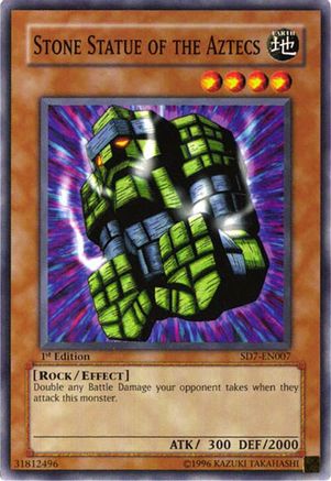Image of Stone Statue of the Aztecs (SD7-EN007) - Structure Deck: Invincible Fortress Unlimited