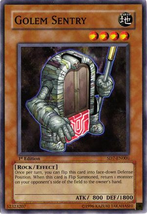 Image of Golem Sentry (SD7-EN008) - Structure Deck: Invincible Fortress 1st Edition