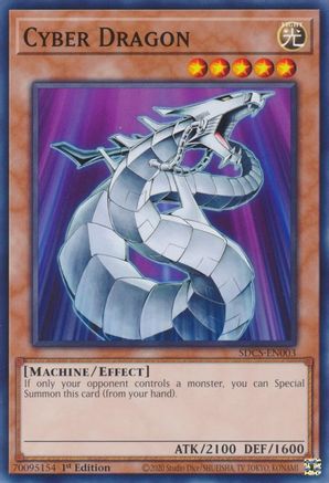 Image of Cyber Dragon (SDCS-EN003) - Structure Deck: Cyber Strike 1st Edition
