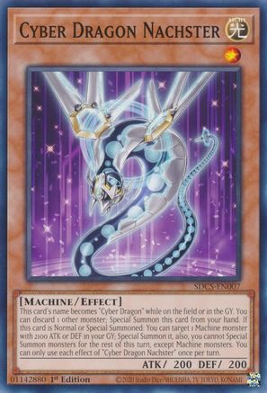 Image of Cyber Dragon Nachster (SDCS-EN007) - Structure Deck: Cyber Strike 1st Edition