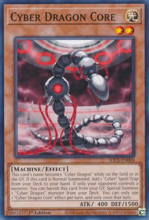 Image of Cyber Dragon Core (SDCS-EN008) - Structure Deck: Cyber Strike 1st Edition