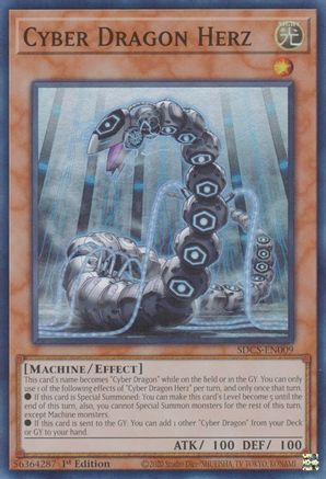 Image of Cyber Dragon Herz (SDCS-EN009) - Structure Deck: Cyber Strike 1st Edition