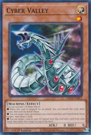 Image of Cyber Valley (SDCS-EN011) - Structure Deck: Cyber Strike 1st Edition