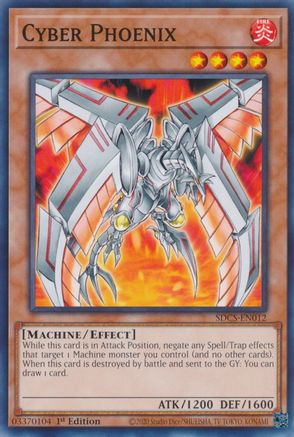 Image of Cyber Phoenix (SDCS-EN012) - Structure Deck: Cyber Strike Unlimited