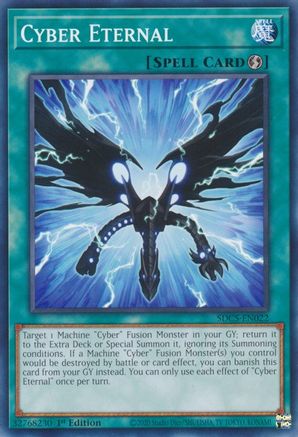 Image of Cyber Eternal (SDCS-EN022) - Structure Deck: Cyber Strike 1st Edition