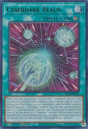 Image of Cyberdark Realm (SDCS-EN023) - Structure Deck: Cyber Strike Unlimited