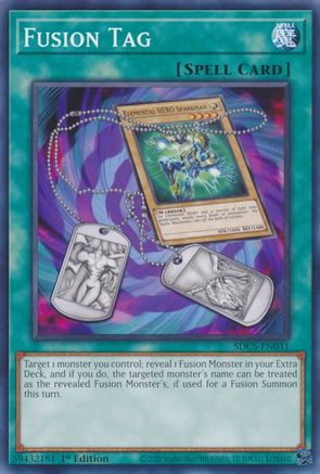 Image of Fusion Tag (SDCS-EN031) - Structure Deck: Cyber Strike 1st Edition