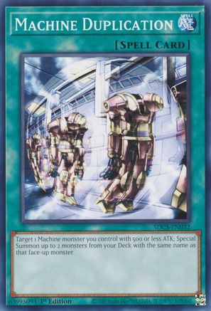 Image of Machine Duplication (SDCS-EN032) - Structure Deck: Cyber Strike 1st Edition