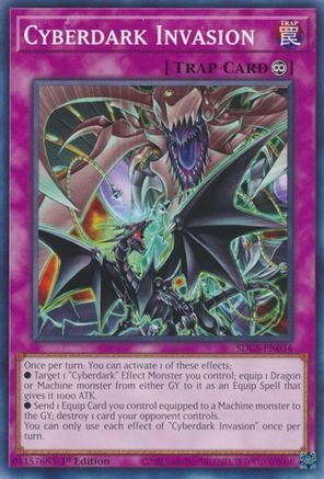 Image of Cyberdark Invasion (SDCS-EN034) - Structure Deck: Cyber Strike Unlimited