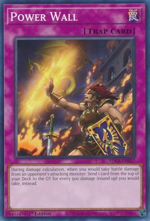 Image of Power Wall (SDCS-EN037) - Structure Deck: Cyber Strike Unlimited