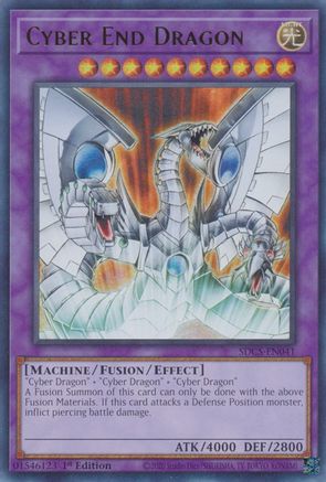 Image of Cyber End Dragon (SDCS-EN041) - Structure Deck: Cyber Strike Unlimited