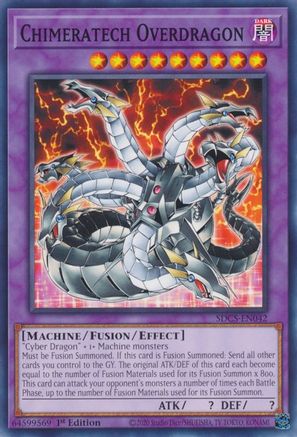 Image of Chimeratech Overdragon (SDCS-EN042) - Structure Deck: Cyber Strike 1st Edition