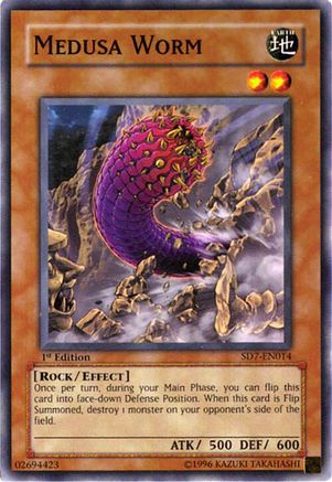 Image of Medusa Worm (SD7-EN014) - Structure Deck: Invincible Fortress Unlimited