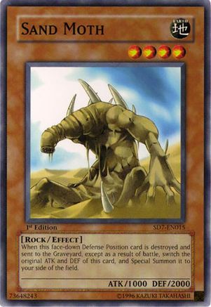Image of Sand Moth (SD7-EN015) - Structure Deck: Invincible Fortress Unlimited