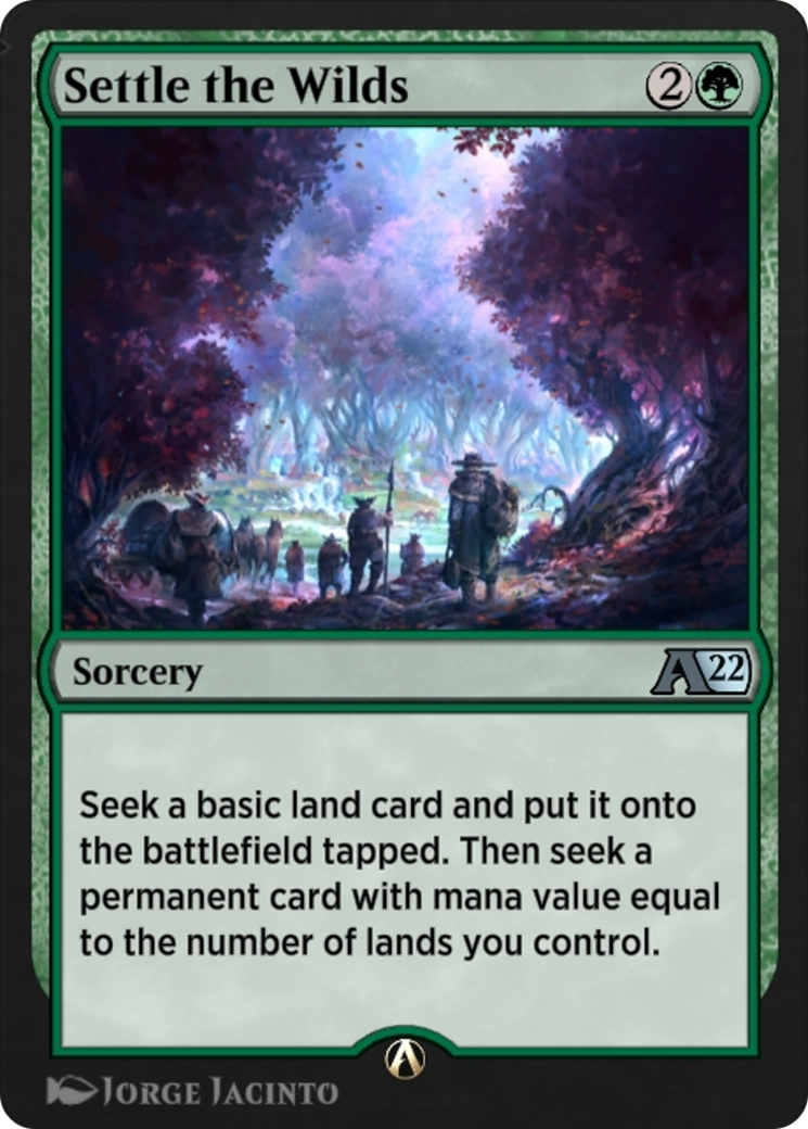 Image of Settle the Wilds (Y22-055) - Alchemy: Innistrad
