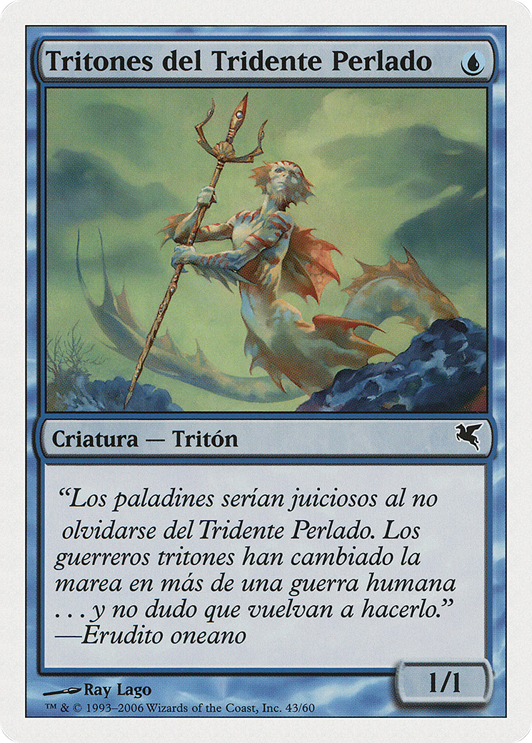 Image of Merfolk of the Pearl Trident (PSAL-E43) - Salvat 2005