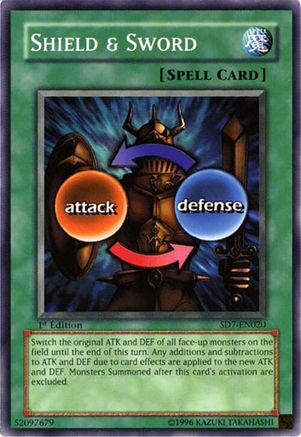 Image of Shield & Sword (SD7-EN020) - Structure Deck: Invincible Fortress 1st Edition