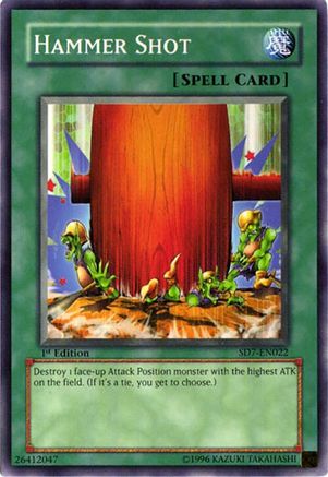 Image of Hammer Shot (SD7-EN022) - Structure Deck: Invincible Fortress 1st Edition