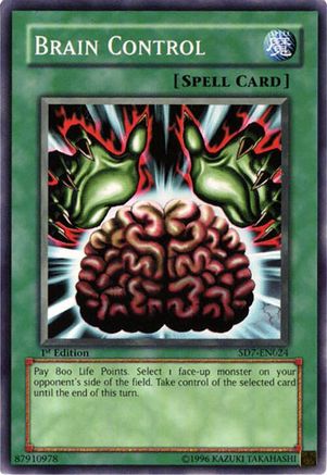 Image of Brain Control (SD7-EN024) - Structure Deck: Invincible Fortress Unlimited