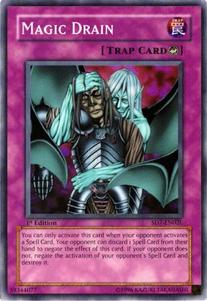 Image of Magic Drain (SD7-EN028) - Structure Deck: Invincible Fortress Unlimited