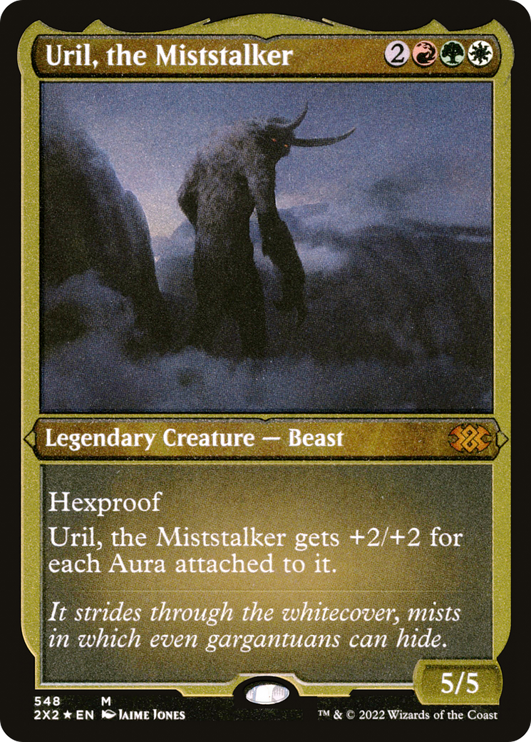 Image of Uril, the Miststalker (2X2-548) - Double Masters 2022 Foil