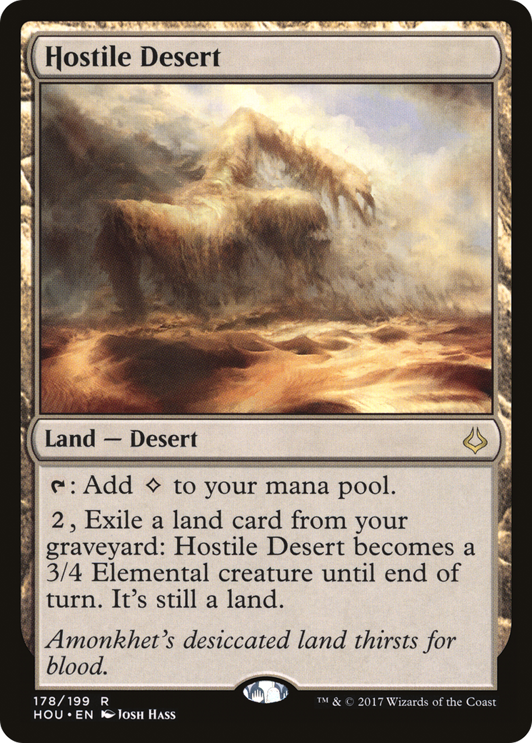 Image of Hostile Desert (HOU-178) - Hour of Devastation