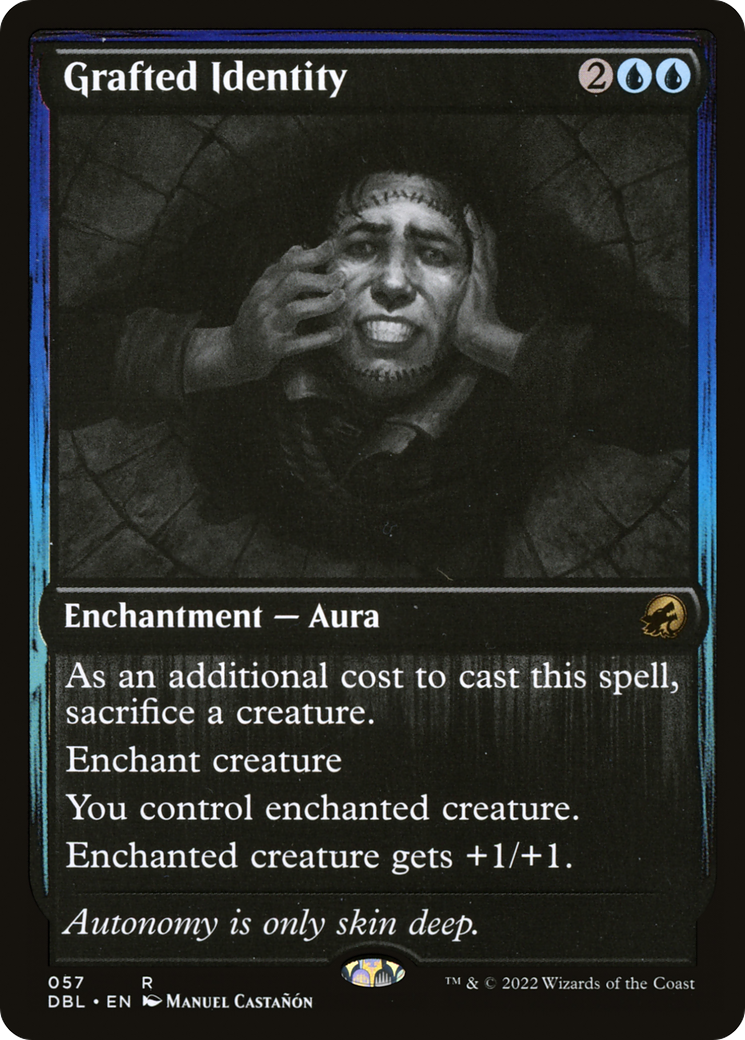 Image of Grafted Identity (DBL-057) - Innistrad: Double Feature Foil