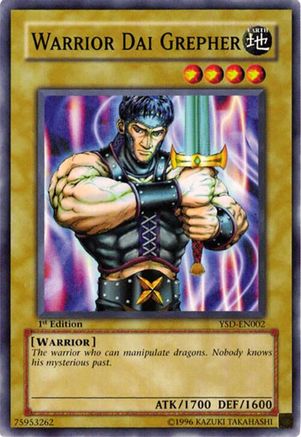 Image of Warrior Dai Grepher (YSD-EN002) - Starter Deck 2006 Unlimited
