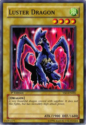 Image of Luster Dragon (YSD-EN005) - Starter Deck 2006 Unlimited