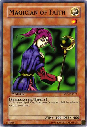 Image of Magician of Faith (YSD-EN012) - Starter Deck 2006 Unlimited